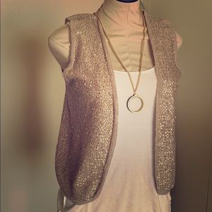 Zadig & Voltaire Deluxe Sequin Knit Vest